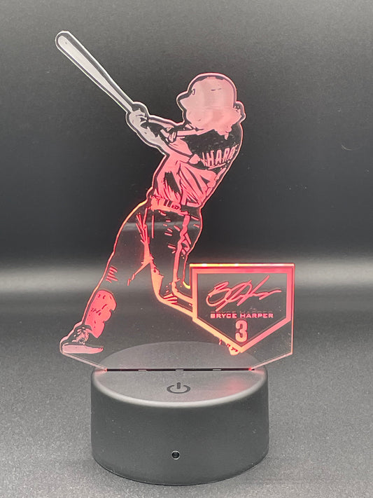Bryce Harper Signature 3D LED Ver. 2