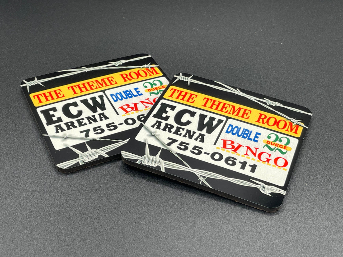 ECW Arena Coasters (Set of 4)