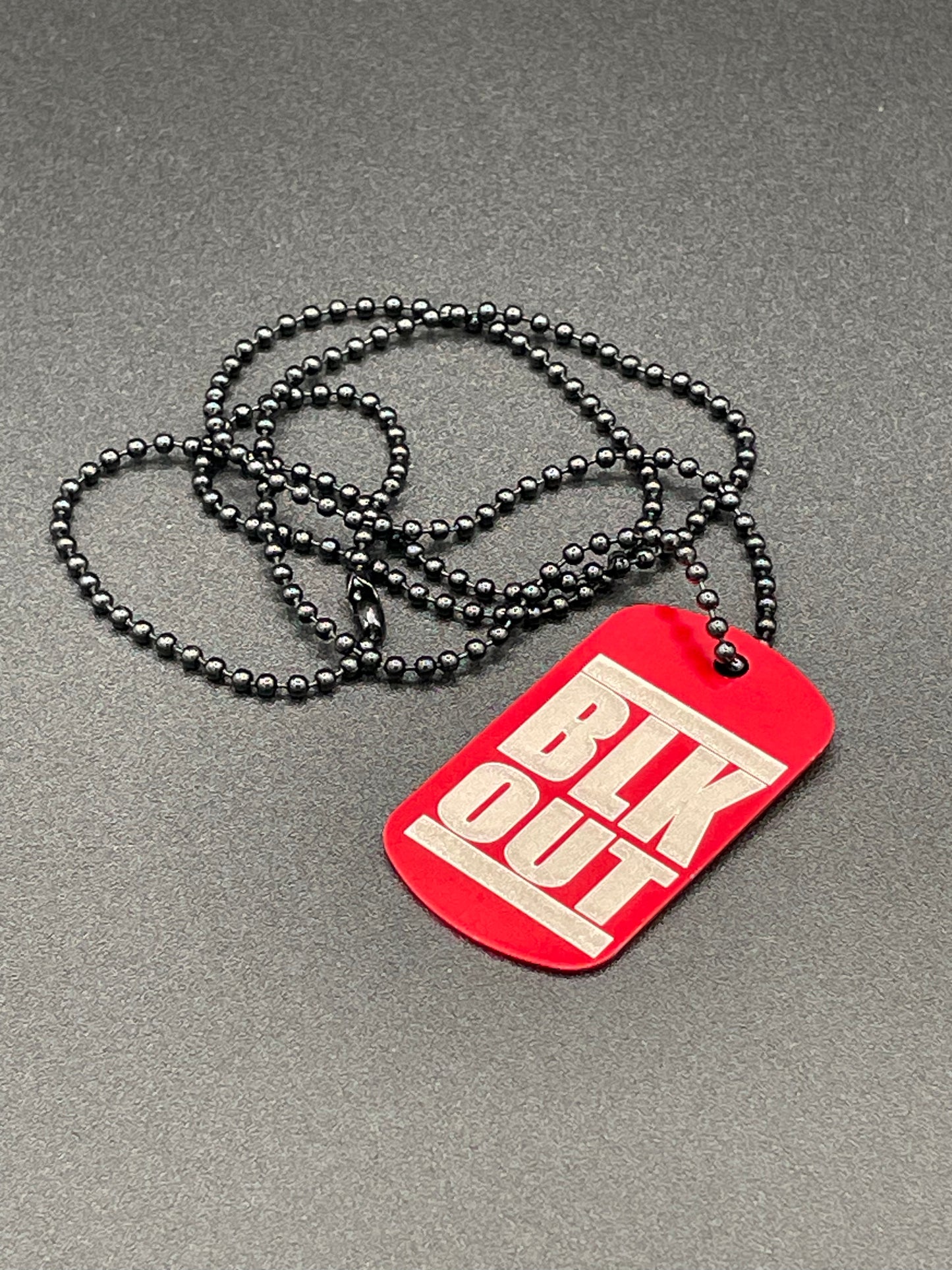 BLKOUT Dog Tag