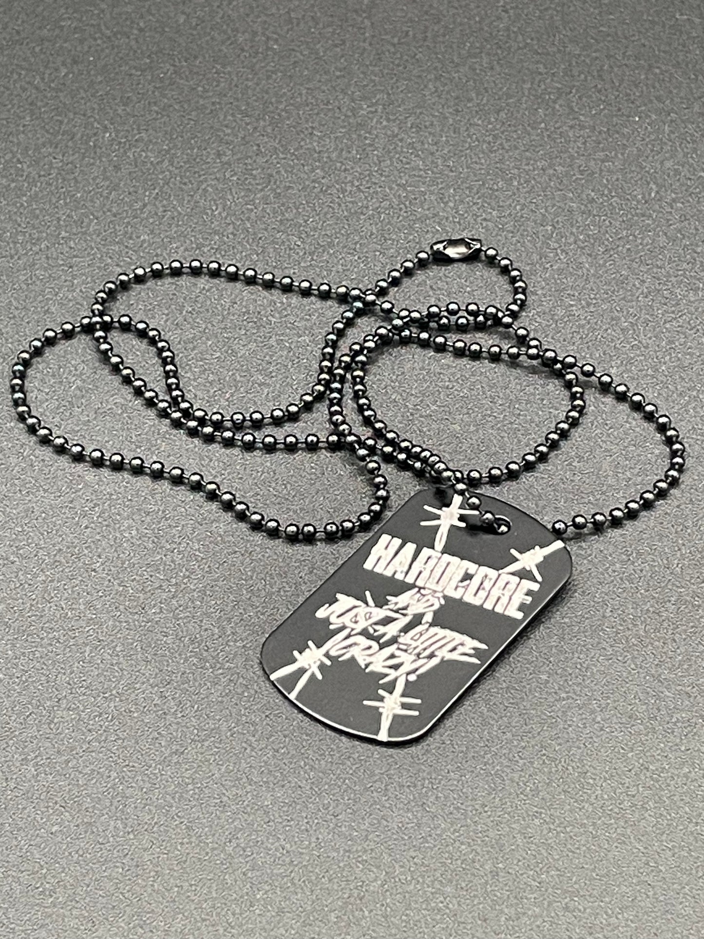 Hardcore Wrestling Dog Tag
