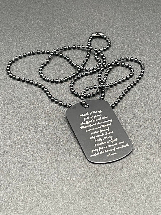 Immaculate Heart of Mary Dog Tag