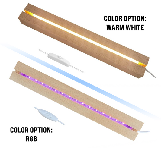 Custom LED Desk Name Plate