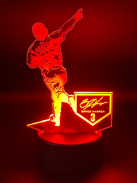 Bryce Harper Signature 3D LED Ver. 1