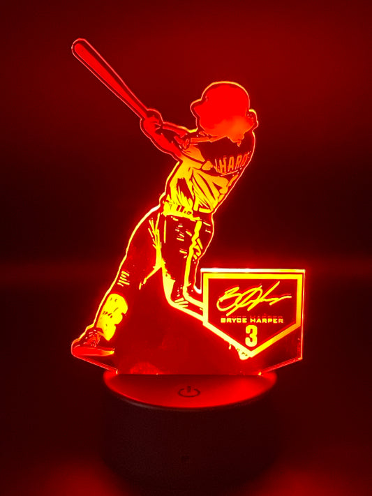 Bryce Harper Signature 3D LED Ver. 2