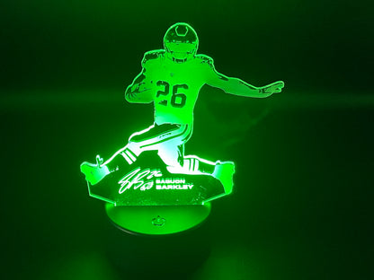 Saquon Barkley Signature 3D LED