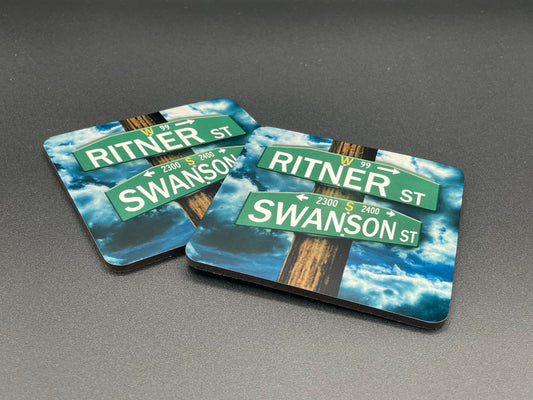 ECW Arena Coasters (Set of 4)