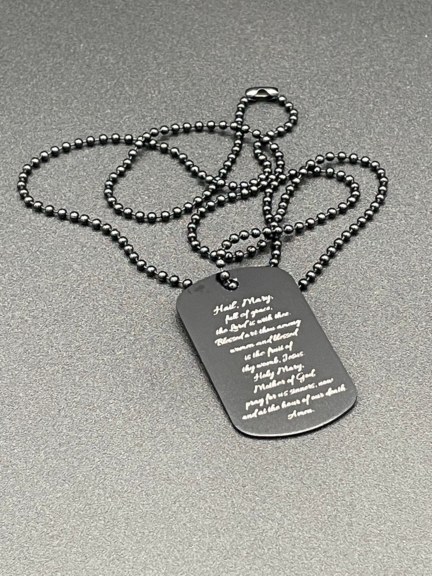 Immaculate Heart of Mary Dog Tag